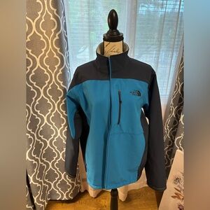 The North Face Teal and Navy Jacket
